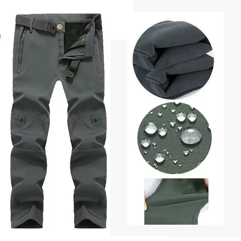 Émile™ Calça Cargo Tática Impermeável para Inverno