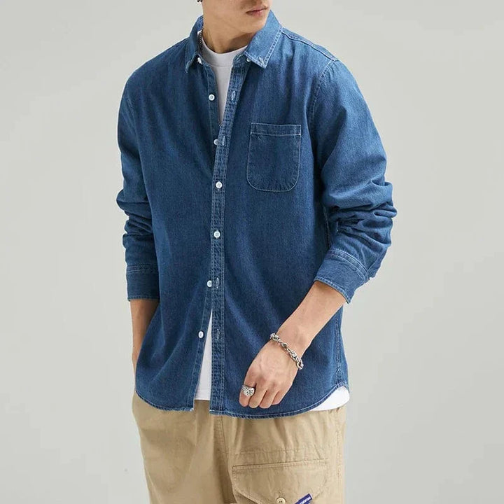 Everett | Men's Classic Denim Shirt