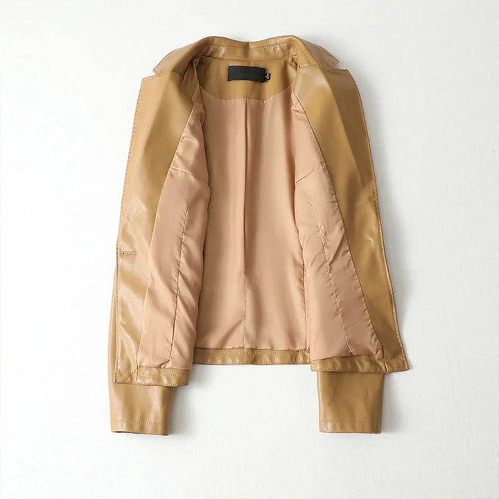 Leather Blazer Genuine Lambskin Tailored Jacket