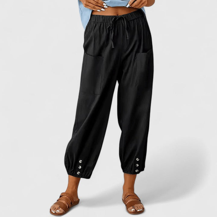 Jolie | Anspruchsvolle Hose mit weitem Bein
