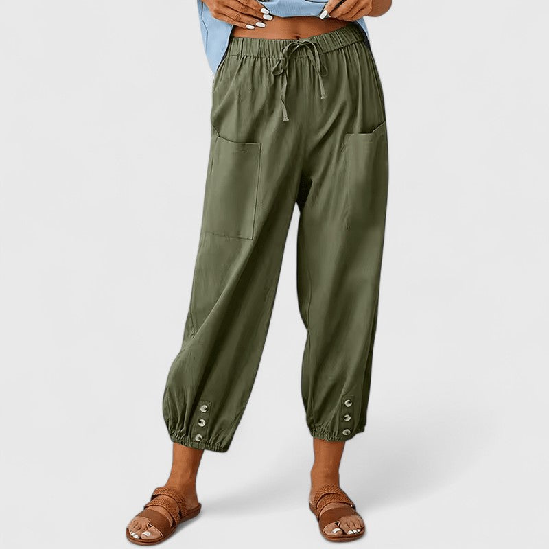 Jolie | Anspruchsvolle Hose mit weitem Bein