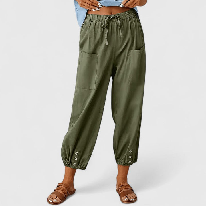 Jolie | Anspruchsvolle Hose mit weitem Bein