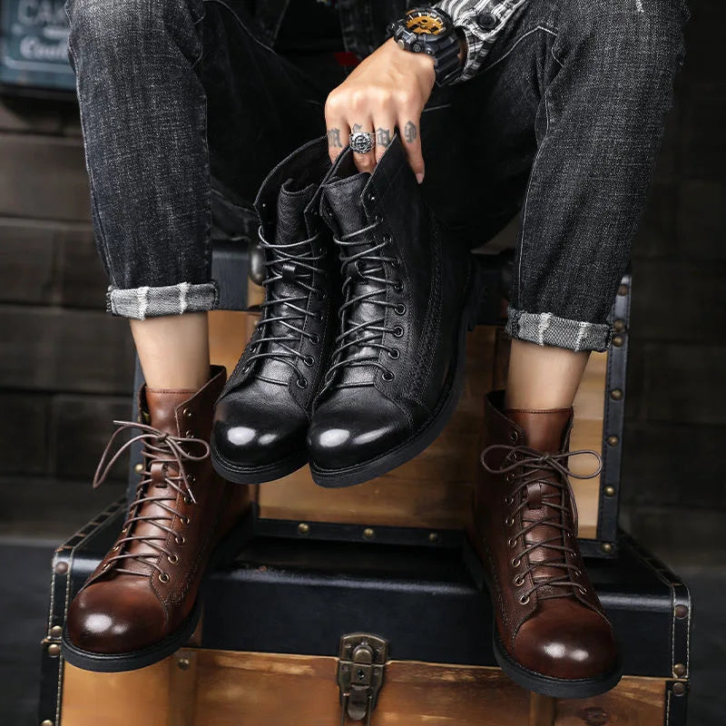 Grayson™ - Orthopädische Winterstiefel aus veganem Leder