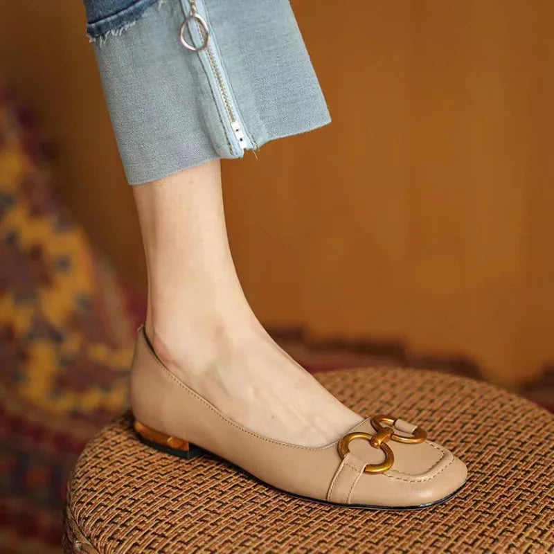 Mathilda Sandalen mit niedrigem Absatz