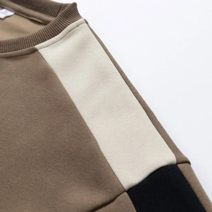 Chroma Rundhals-Pullover