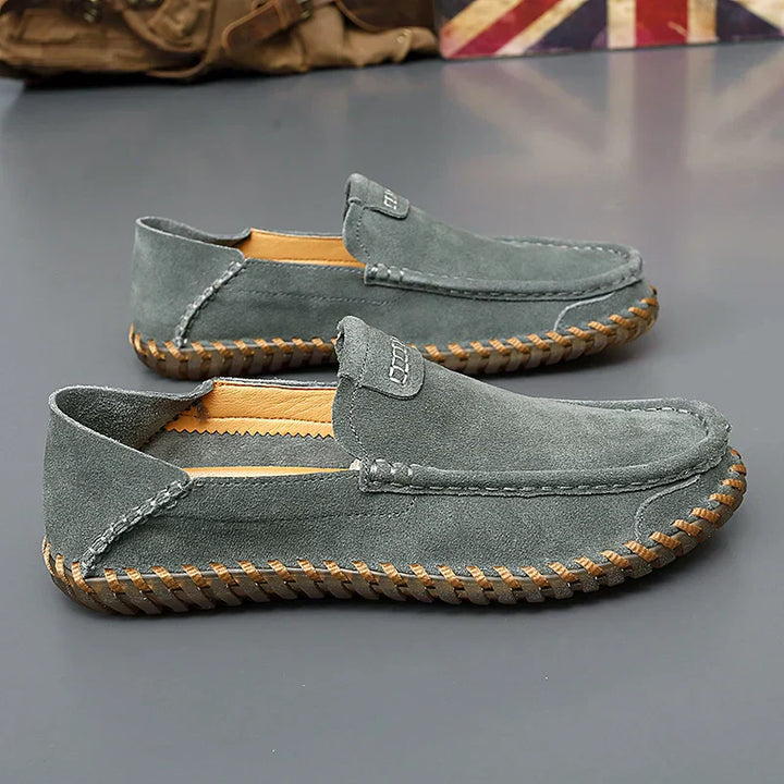 Eli | Mocassins en Daim Élégants Faits Main