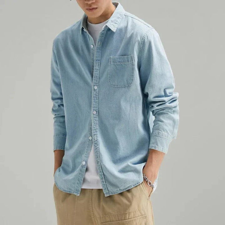 Everett | Men's Classic Denim Shirt