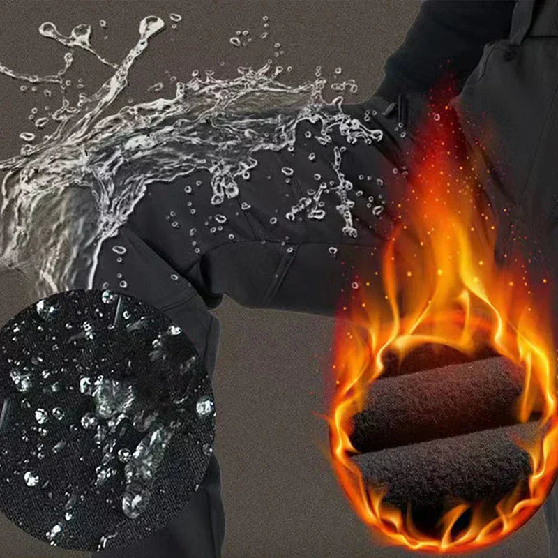 Émile™ Calça Cargo Tática Impermeável para Inverno