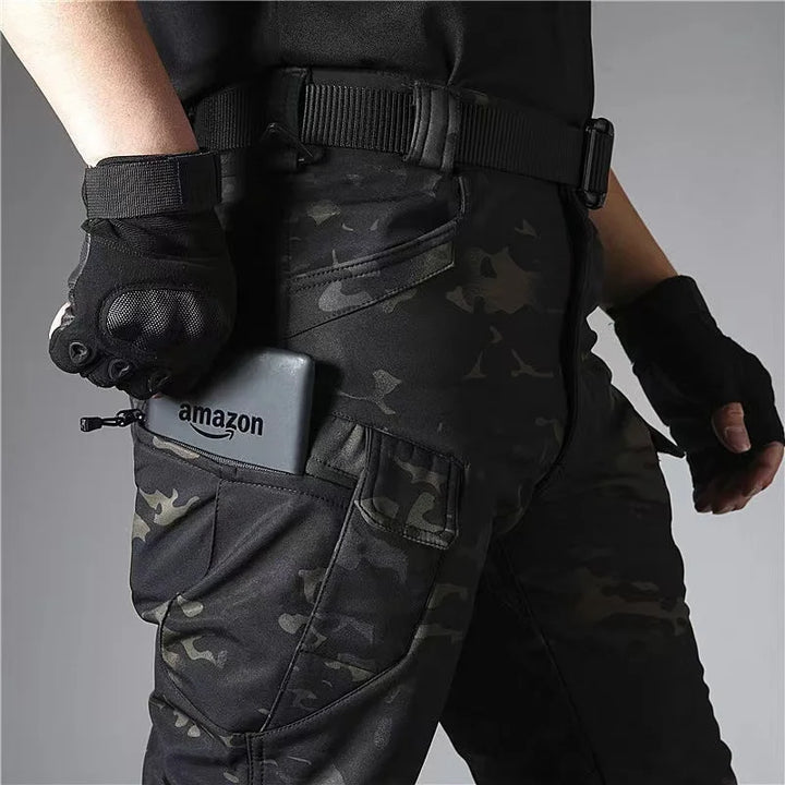 Émile™ Calça Cargo Tática Impermeável para Inverno