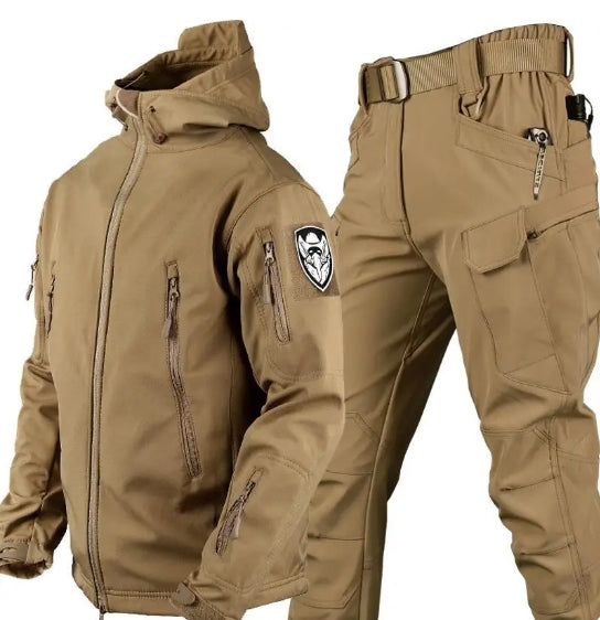 Elias | Ensemble veste et pantalon coupe-vent durable en tissu déperlant