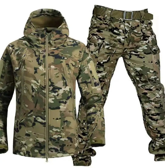 Elias | Ensemble veste et pantalon coupe-vent durable en tissu déperlant