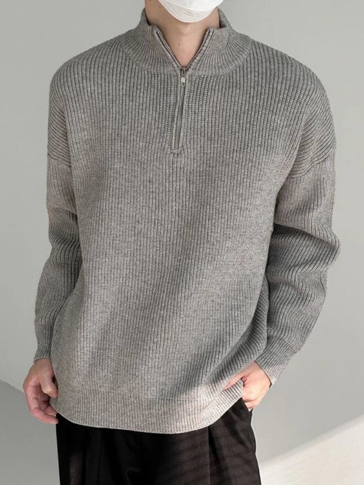 Lucas™ - Premium Pullover mit Reißverschluss