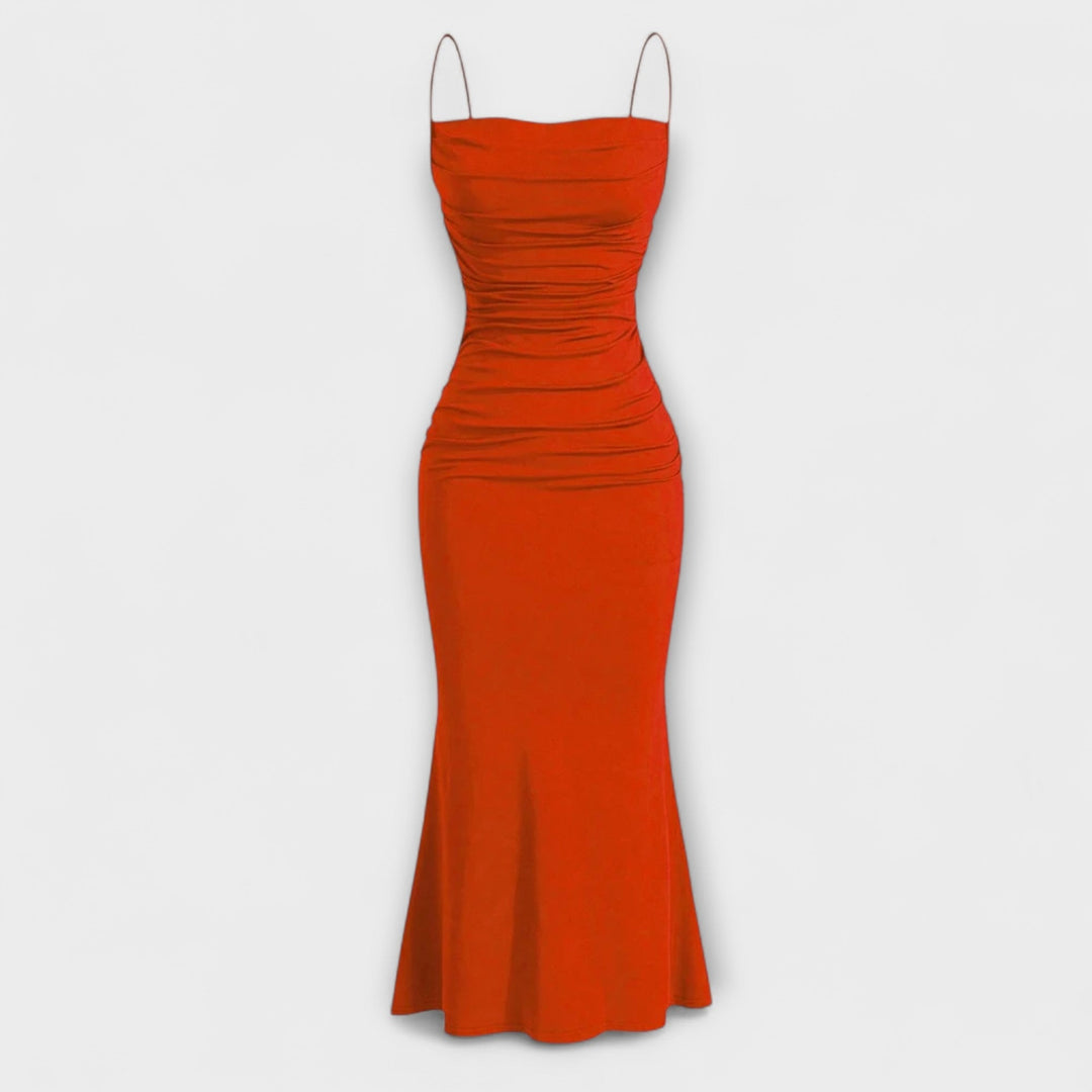 Mia Muse - Vestido Maxi de Festa Elegante