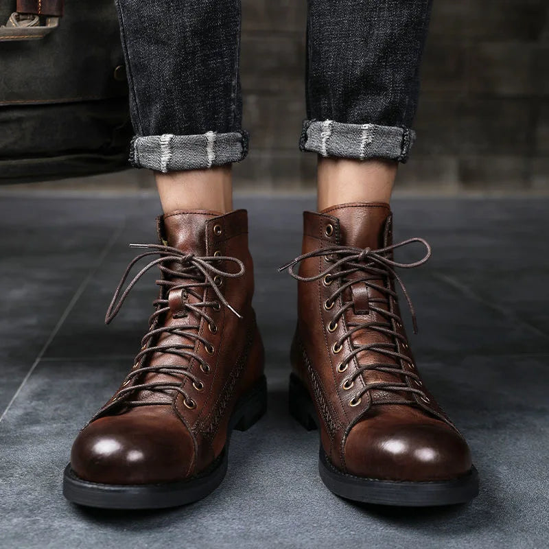 Grayson™ - Orthopädische Winterstiefel aus veganem Leder