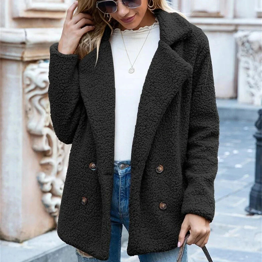 Lavinia | Cozy Fleece Coat with Ultra-Soft Texture and Flattering Silhouette