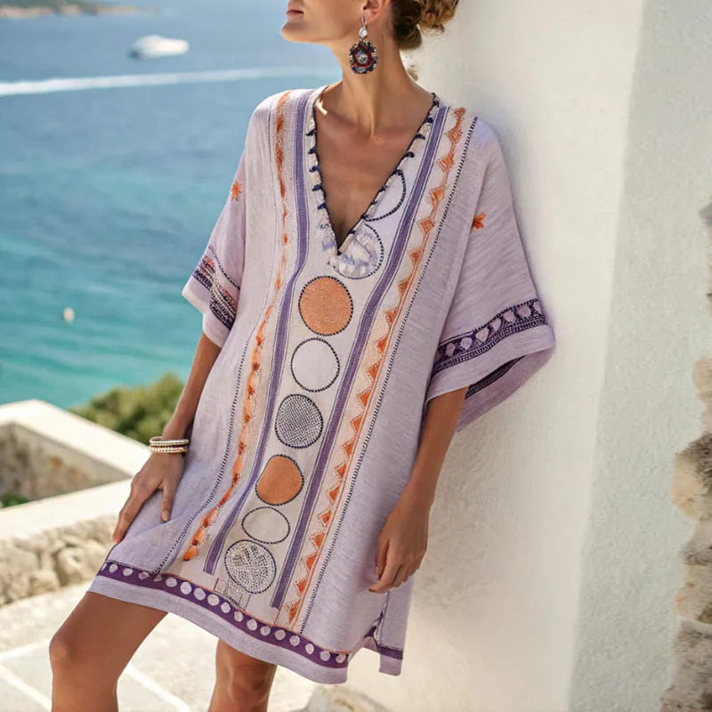 Esmee - Robe élégante et confortable pour un style de plage sans effort