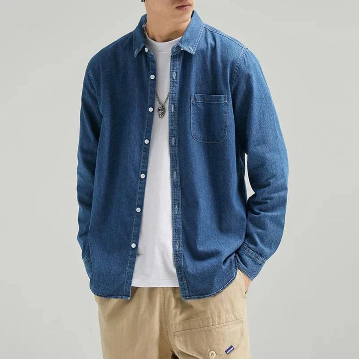 Everett | Men's Classic Denim Shirt