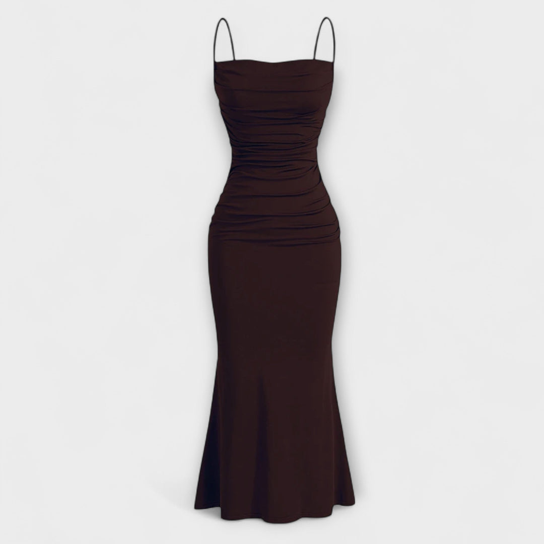 Mia Muse - Vestido Maxi de Festa Elegante