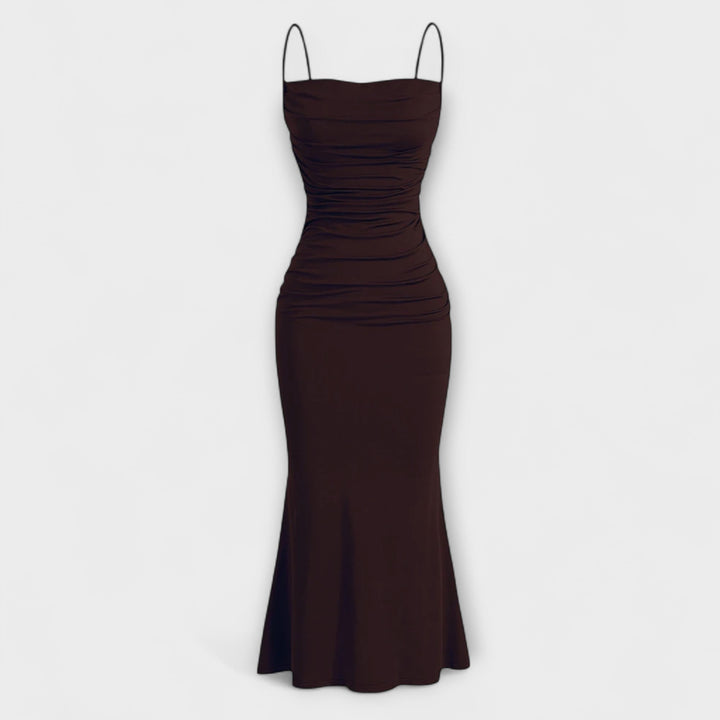 Mia Muse - Vestido Maxi de Festa Elegante