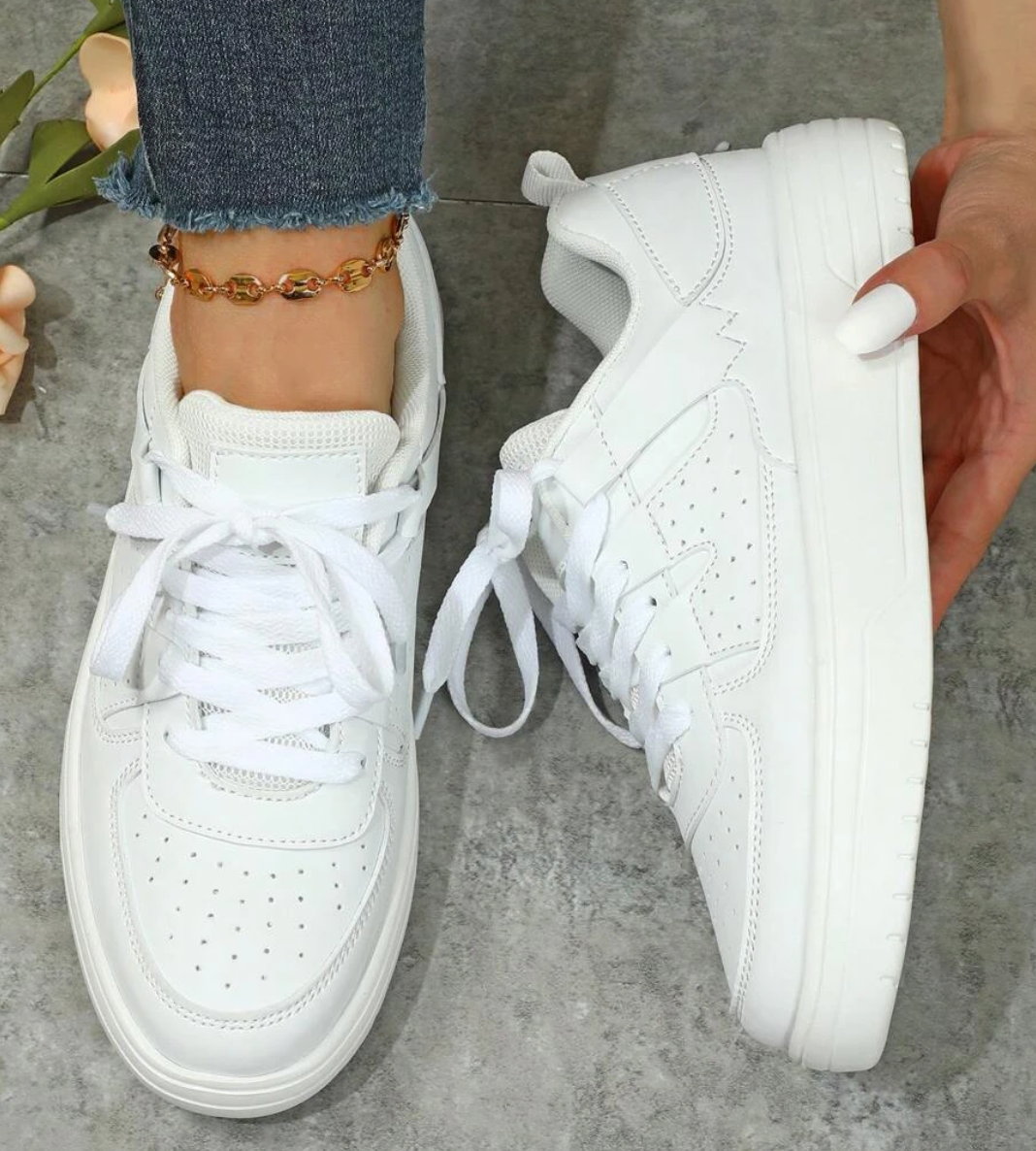 Farverige Dame Casual Sneakers