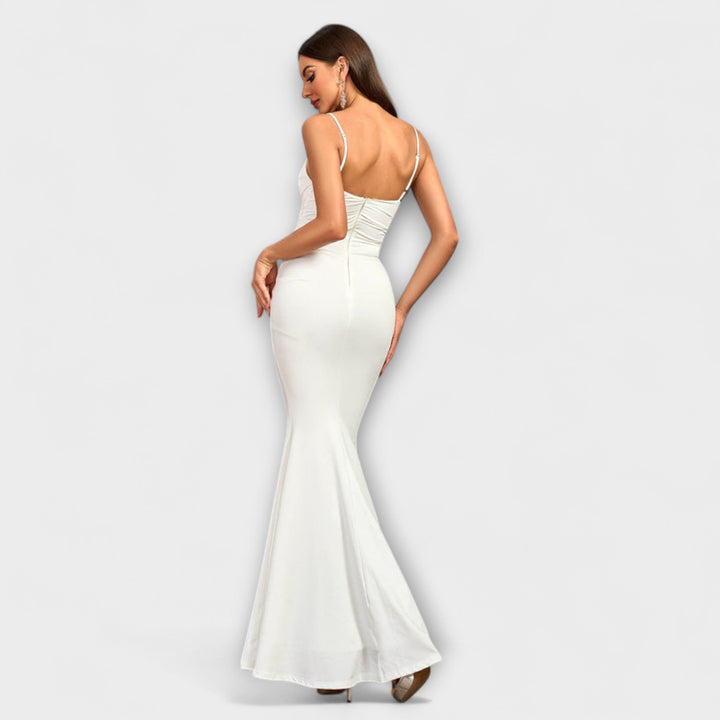 Callie - Elegantes Rüschentop Kleid