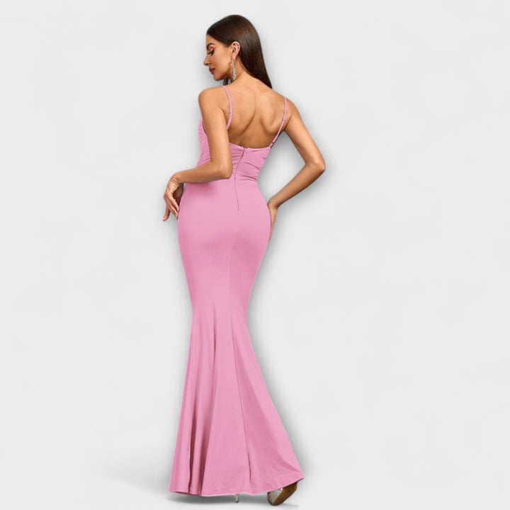 Callie - Elegantes Rüschentop Kleid