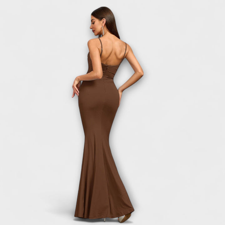 Callie - Elegantes Rüschentop Kleid