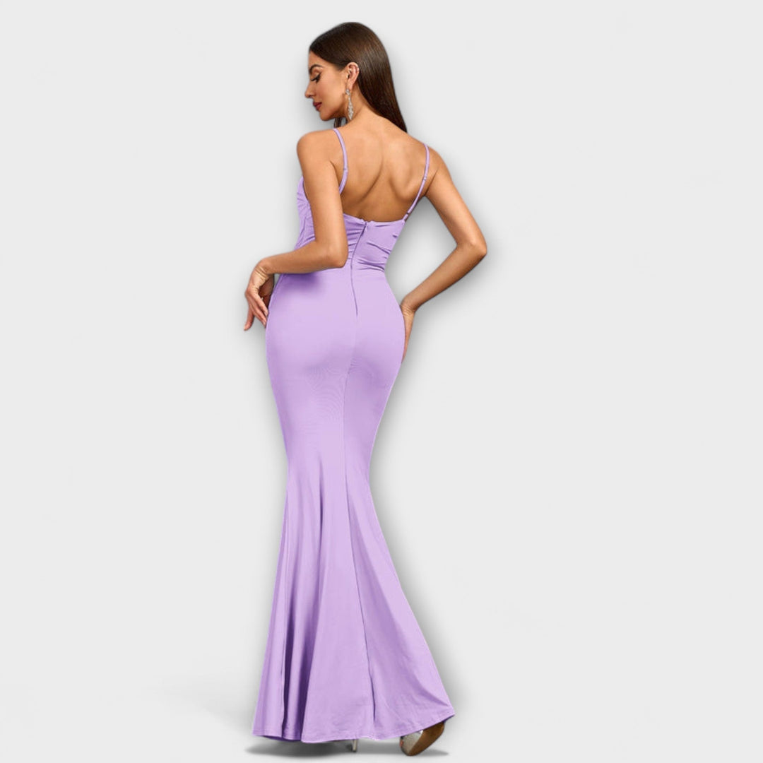 Callie - Elegantes Rüschentop Kleid