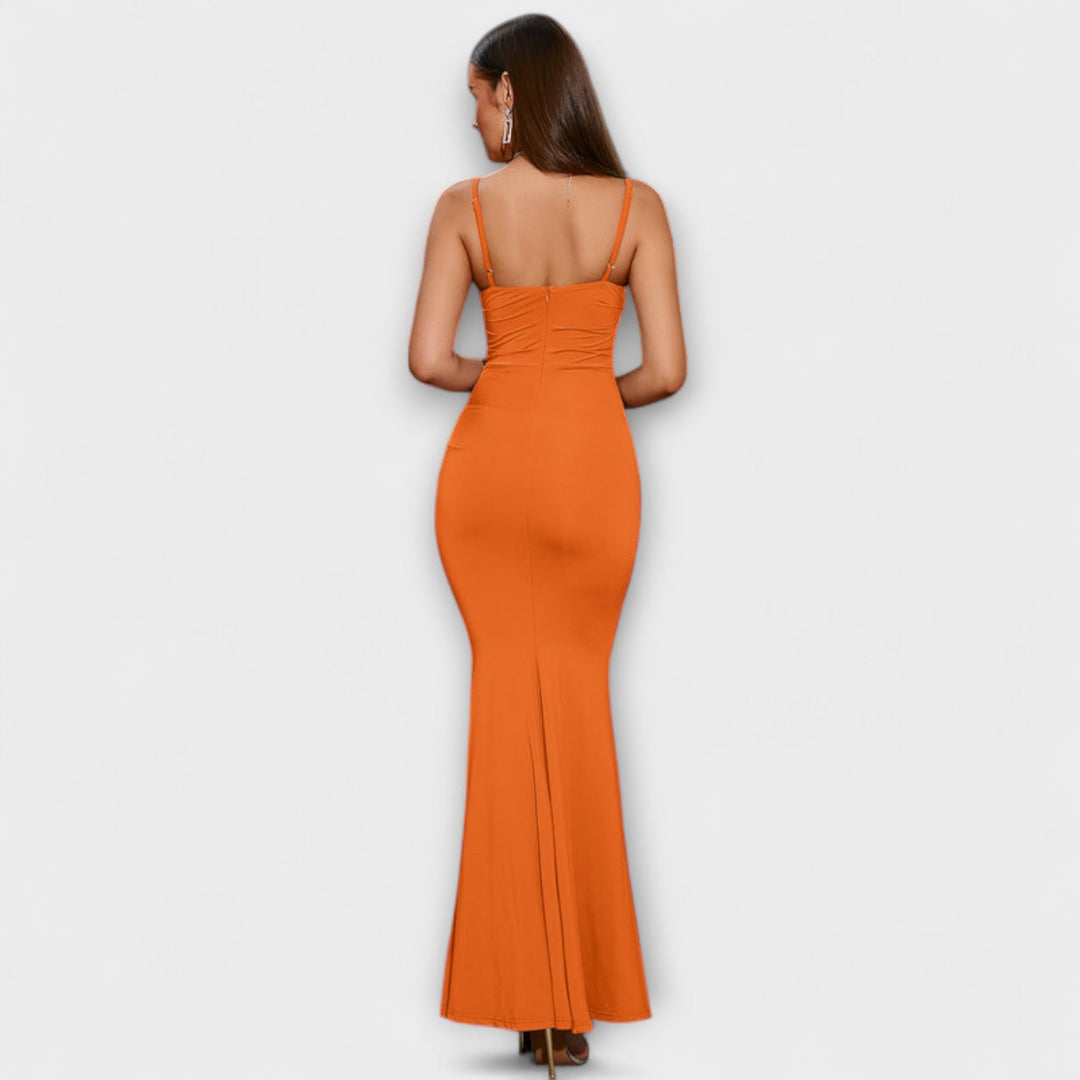 Callie - Elegantes Rüschentop Kleid