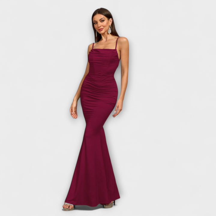 Callie - Elegantes Rüschentop Kleid