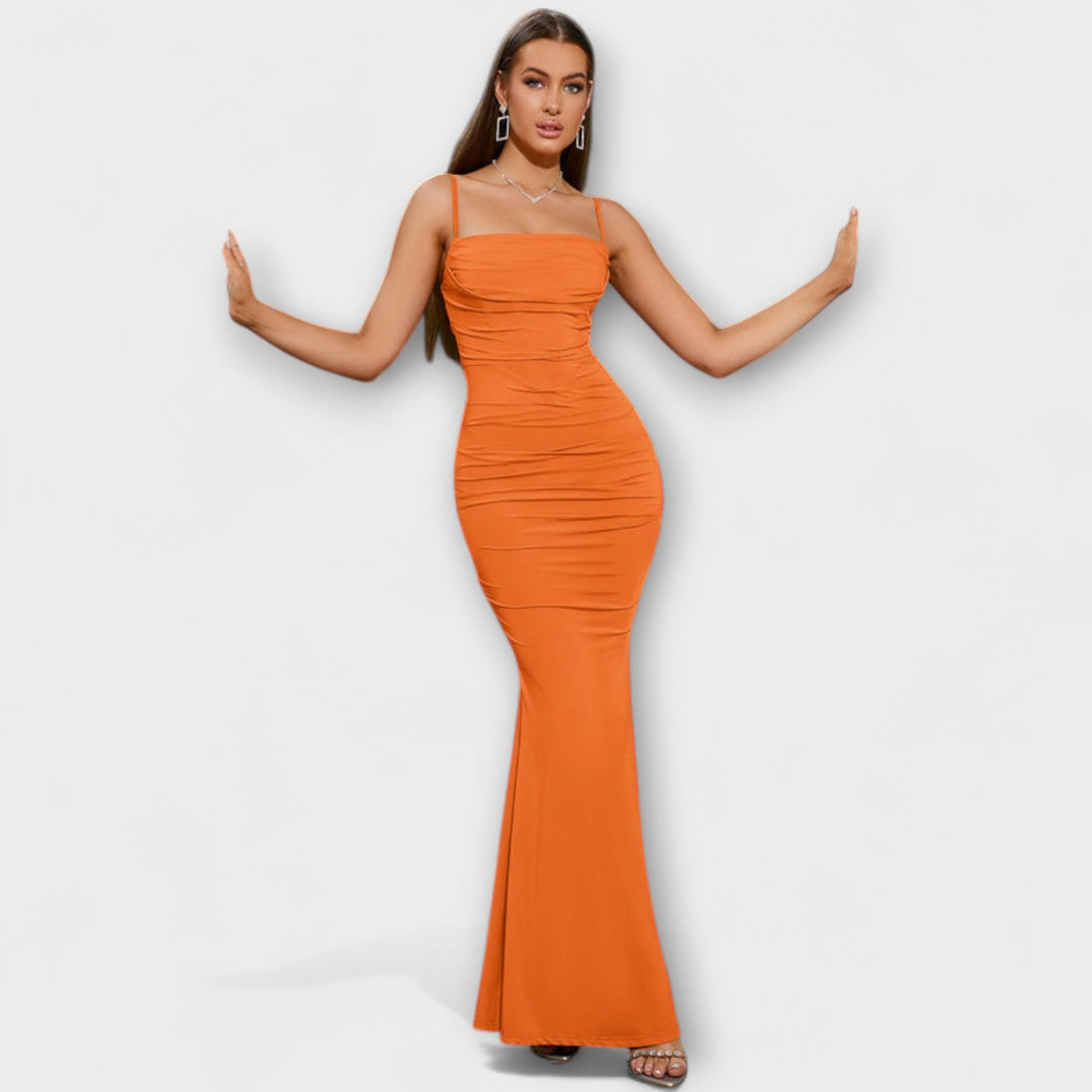 Callie - Elegantes Rüschentop Kleid