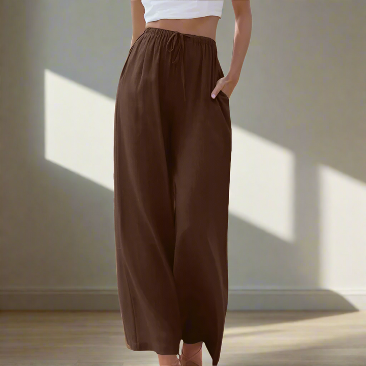 Zoe™ - Calça Elegante de Algodão