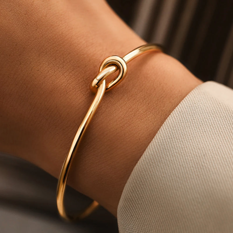 Pulseira Vintage Ajustável com Nó