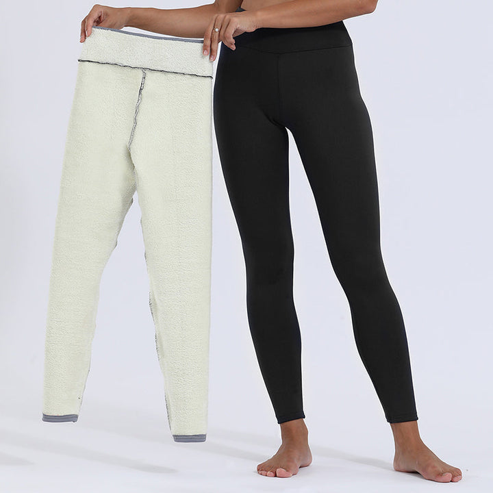 Celestine | Cozy Fleece-Lined Leggings with High-Waist Fit and Sculpting Design