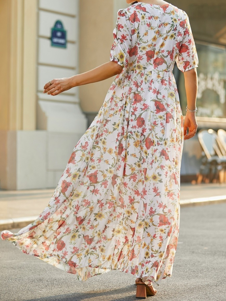 Ariane | Vestido Maxi Romântico