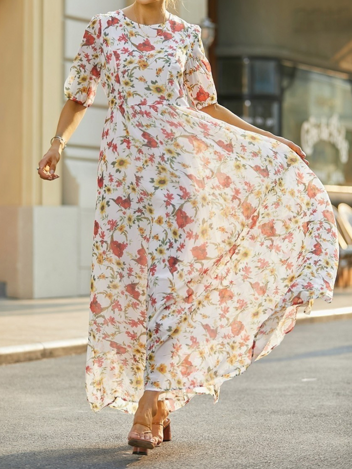 Ariane | Vestido Maxi Romântico