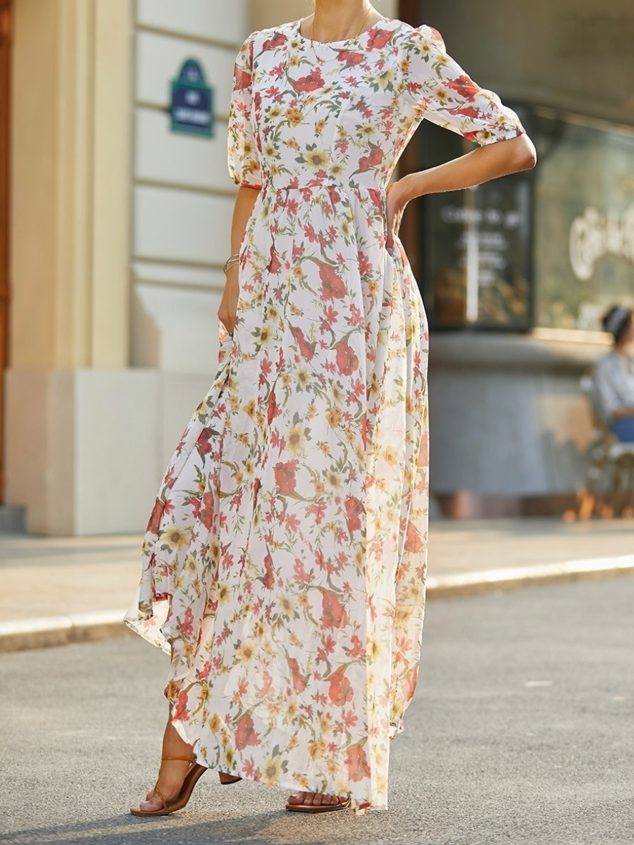 Ariane | Vestido Maxi Romântico