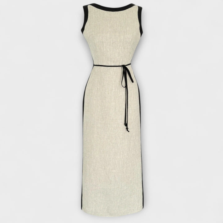 Irene - Stilvolles ärmelloses Kleid