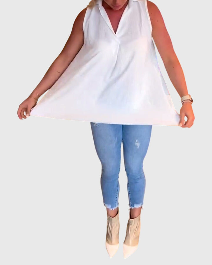 Lina™ | Ærmeløs top