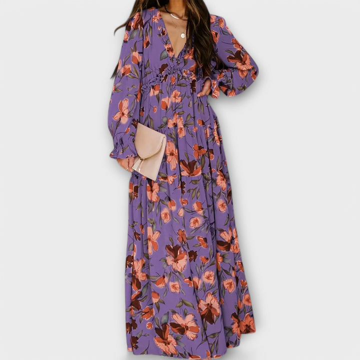 Helen | Robe Longue Bohème Chic