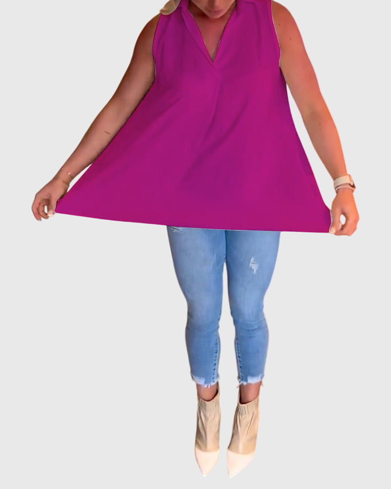 Lina™ | Ærmeløs top