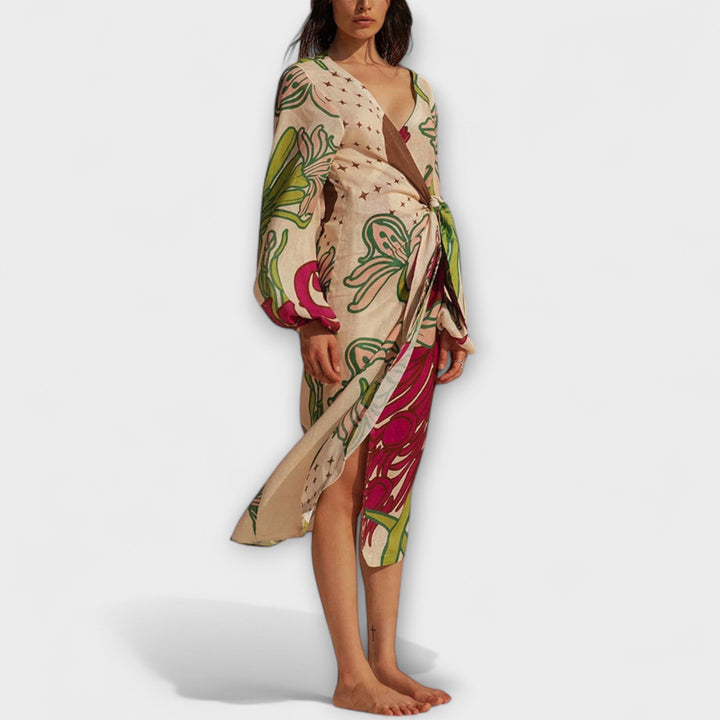 Tracey - Bind Tunika Maxi-kjole