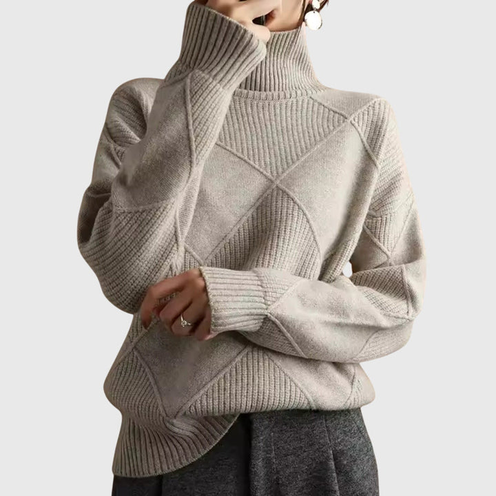 Angela™ - Rollkragenpullover
