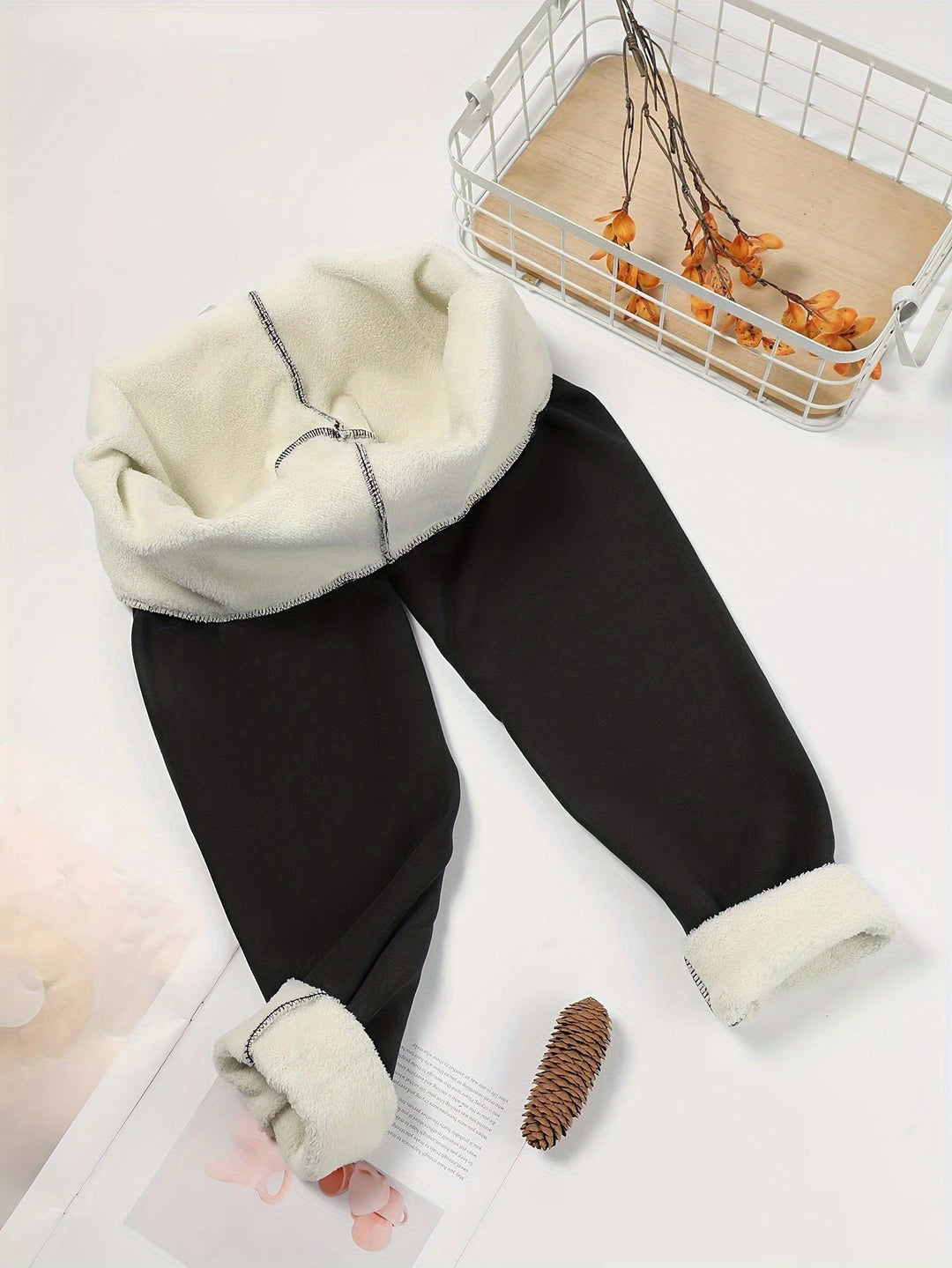 Clover | Soft Women’s High Waisted Leggings with Plush Brushed Lining