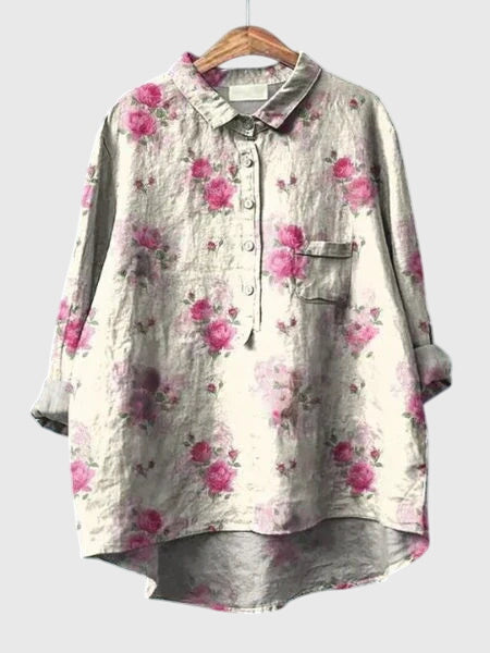 Valeria™ - Blusa con stampa floreale