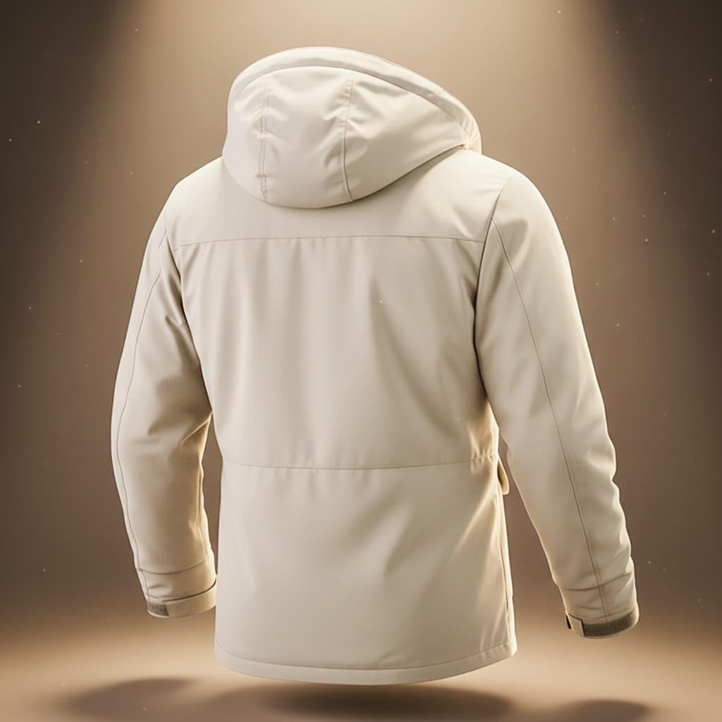 Cody | Veste à capuche résistante à l’eau pour homme, avec poches renforcées