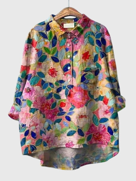 Valeria™ - Blusa con stampa floreale