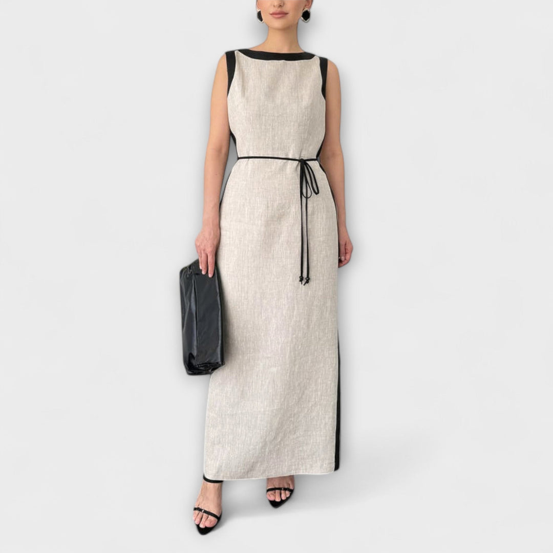 Irene - Stilvolles ärmelloses Kleid