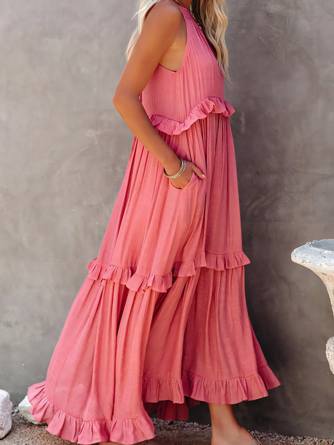 Elsie | Ruffle Maxi Summer Dress