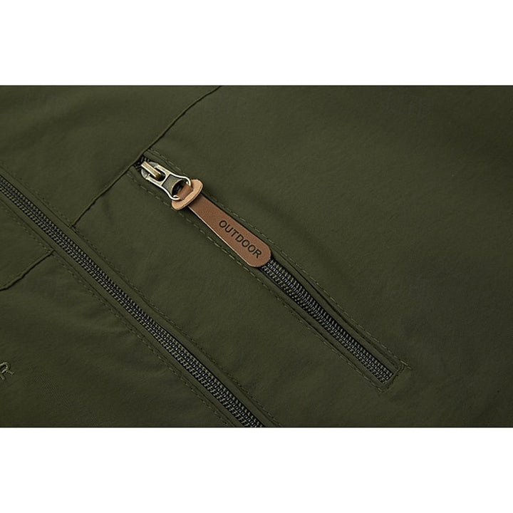 Silas | Chaqueta informal para exteriores y todo tipo de clima, con bolsillos con cremallera